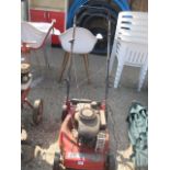 Mountfield Thoroughbred petrol powered lawnmower with grass box