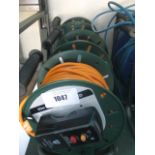 3 x Masterplug 25m cable reels with RCD