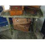 Modern 2 tier potting table