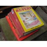 3 Rupert annuals and Andy Pandy annual