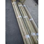 5 wooden Large garden stake posts