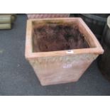 Large ceramic square planter