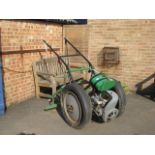 Worthington petrol powered rake by Hargreaves & Co. Ltd.