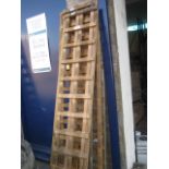 Pair of 6ft by 1ft garden trellis pannels