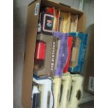 Small box of various boxed die cast vehicles