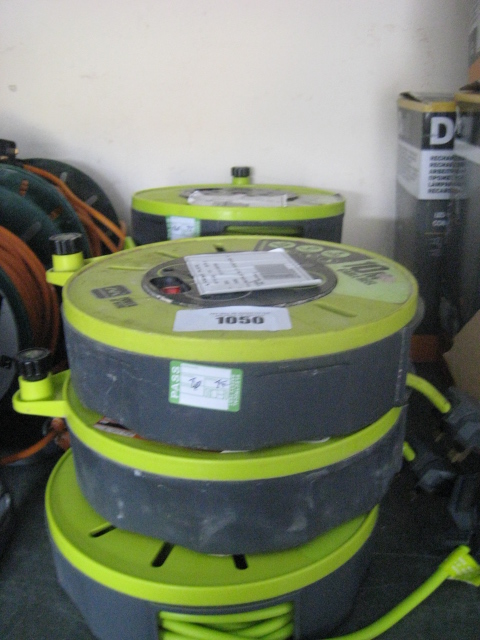 4 Masterplug 10m cable reels