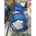 3x 25m cable extension reels