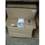 Boxed toilet pan with cistern