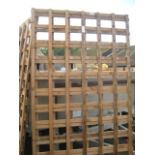 Pair of 6'x3' wooden trellis panels