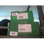 (1017) Boxed Schneider-Electric 6x6 way split load metal consumer unit