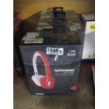 (2459) 4 boxed sets of High Performance headphones