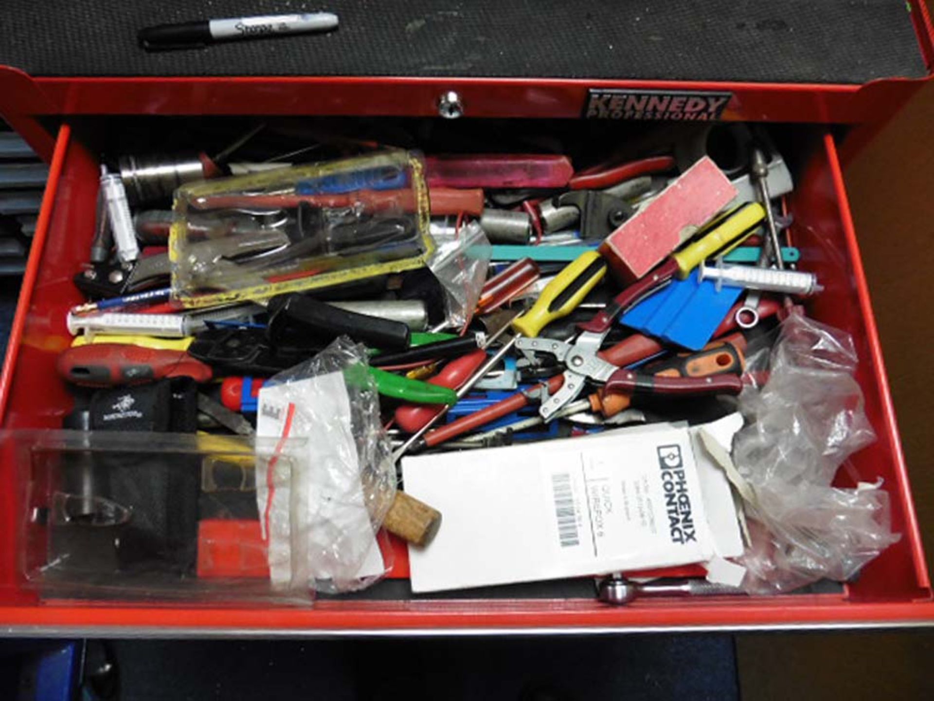 Kennedy Professional multidrawer tool chest with contents of assorted hand tools etc - Image 7 of 11