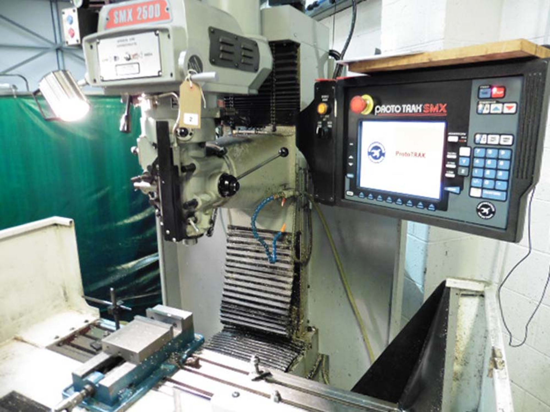 XYZ Machine Tools SMX 2500 CNC milling machine with Prototrax SMX control, Powered Table size 1.1m x - Image 2 of 4