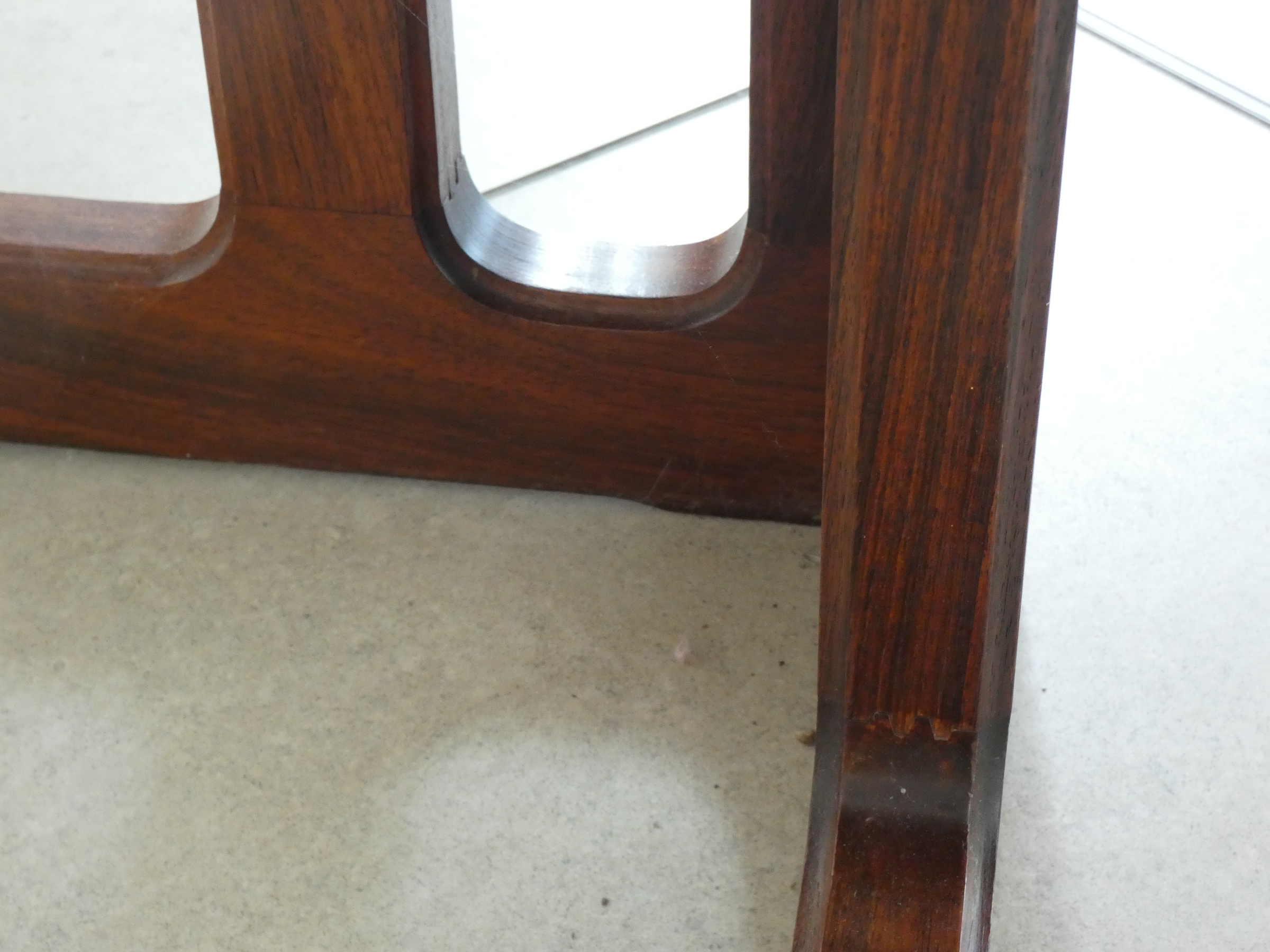 A 1960's Danish rosewood and crossbanded extending dining table, 130 cm to 190 cm, - Image 21 of 22