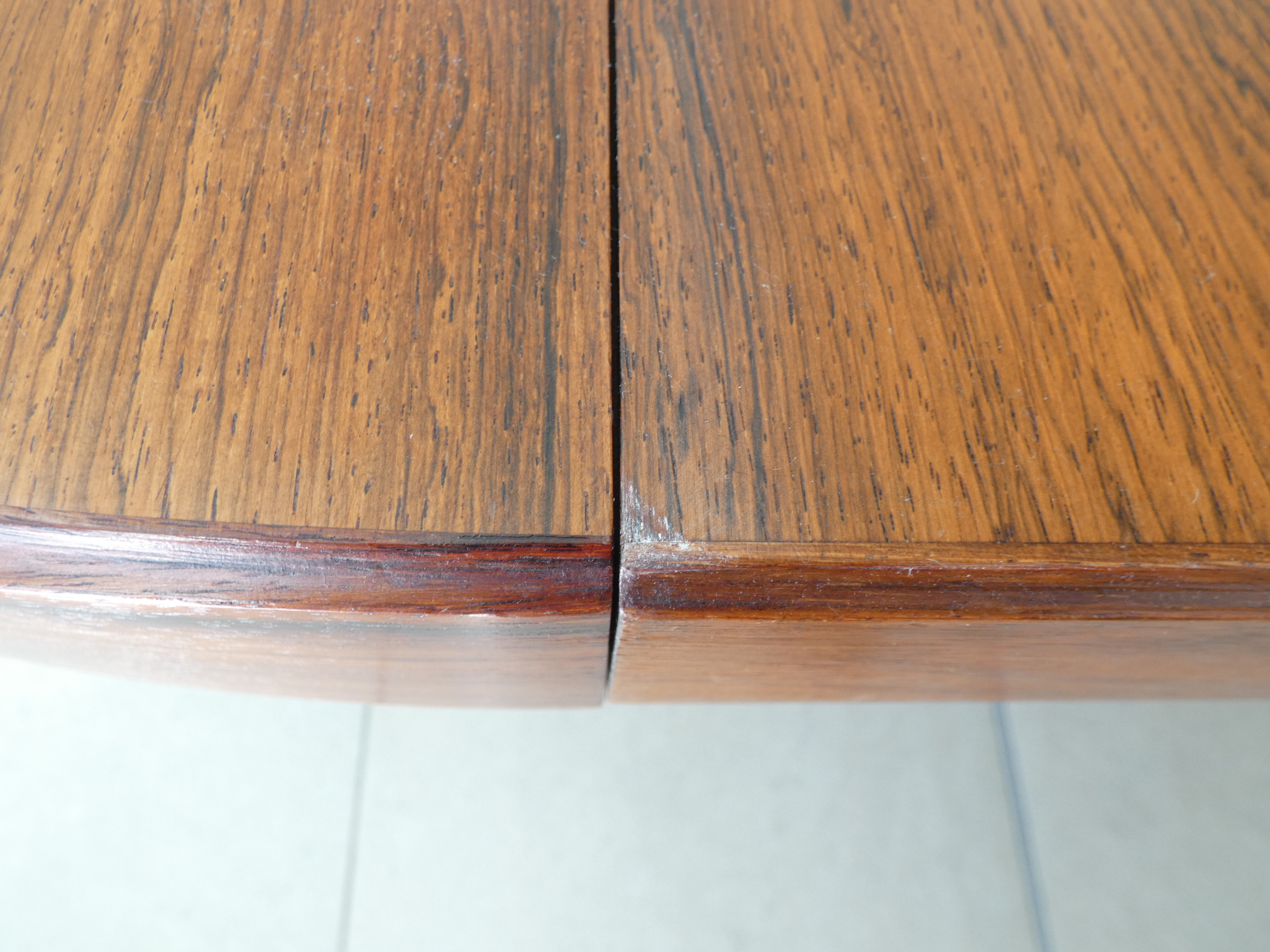 A 1960's Danish rosewood and crossbanded extending dining table, 130 cm to 190 cm, - Image 14 of 22