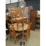 Mother and child floor lamp