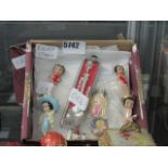 Eight Betty Boop figures, thimbles and spoons