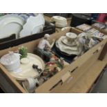 Large quantity of decorative ceramics and figurines to incl. Beswick animals, Royal Doulton, Royal