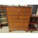 Large chest with an arrangement of drawers