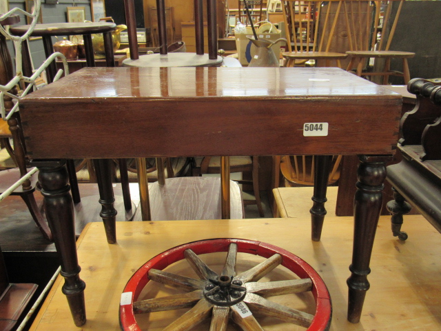 Small mahogany table