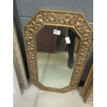 Brass Framed mirror