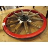 Miniature cart wheel