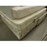 4'6'' divan bed base with mattress