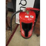 Cut out fire extinguisher