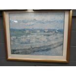 5149 Framed and glazed Monet style print