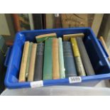 (CODE 2) - Box containing quantity of cricketing related reference books