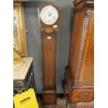 Enfield oak grandmother clock