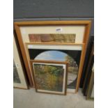 5124 3 various framed and glazed prints