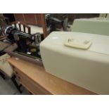 5165 Cased Singer sewing machine