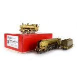 An RTR OO gauge brass 0-6-0 tank loco, boxed,