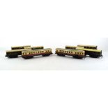 A pair of Trix Express OO gauge powered cars,