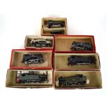 Seven Trix Twin OO gauge steam, shunter and other loco's,