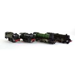 Sixteen Trix Twin and other OO gauge steam loco's, each in green livery,