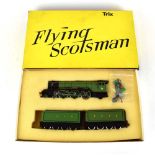 A Trix Twin OO gauge 1180 Flying Scotsman 4-6-2 loco and double tender,
