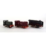 Twelve Trix Twin and other OO gauge Continental steam and diesel loco's,