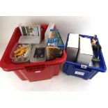 A group of plastic modelling kits,