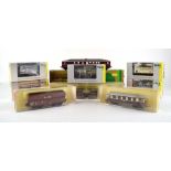 A Trix Twin International OO gauge 4268 loco, together with eight items of rolling stock,