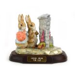 A Beswick limited edition Beatrix Potter figure Hiding from the Cat 1344/3,500, h. 11.