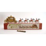 A Lesney Coronation coach, boxed,