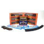 Six Hornby OO gauge coaches: three R452 MR Clerestory coaches and three R453 MR Clerestory brake