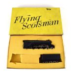 A Trix Twin OO gauge 1183 Flying Scotsman 4-6-2 loco and tender (unpainted),