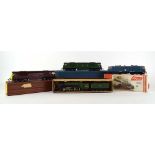 Four Liliput OO gauge loco's, 1010 Western Explorer diesel, 1012 Western Viscount diesel,