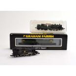 A Graham Farish N gauge diesel loco 371-826, green livery, boxed,