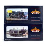 Two Bachmann Branch-Line OO gauge engines: 31-450D Ivatt tank 41324 BR and 32-077 Class 56XX tank