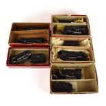 Five Trix Twin OO gauge 0-4-0 and other loco's and tenders,