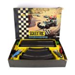 A Scalextric GP33 motor racing set,